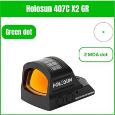 Kolimátor Holosun HS407C GR X2