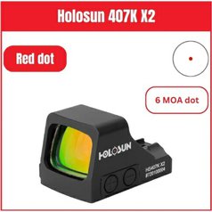 Kolimátor Holosun HS407K X2