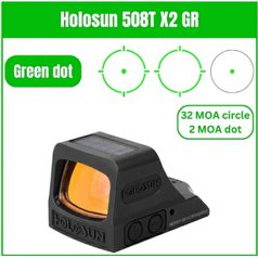 Kolimátor Holosun HE508T GR X2